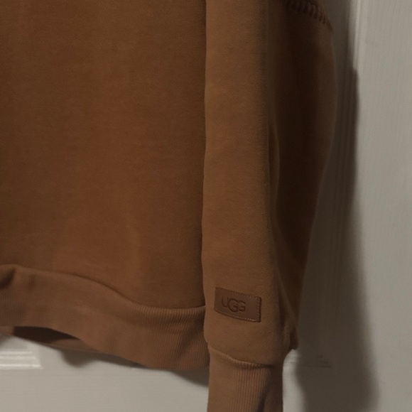 UGG Women's Brown Pullover Hoodie - Picture 3 of 6